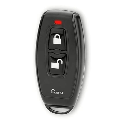 LAVNA Bluetooth Remote Control Key Fob for Smart Door Locks | Wireless Lock/Unlock Button | Compatible with LAVNA Smart Lock App | Easy Pairing | Compact & Portable Design